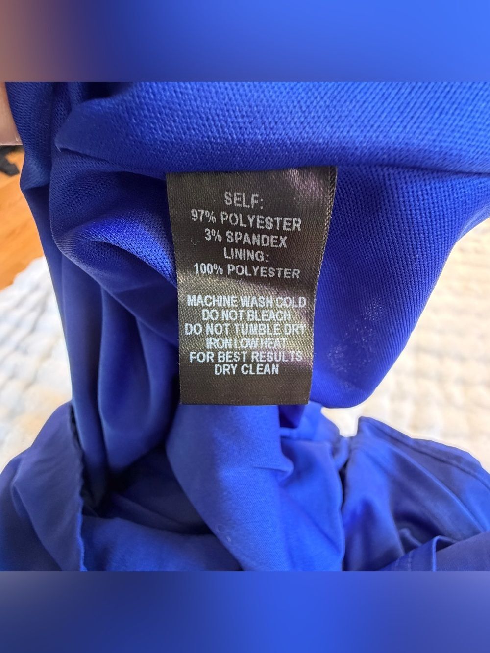 LULUS Women’s Call to Charms Royal Blue Sleeveless Skater Dress Size Small - Picture 6 of 12